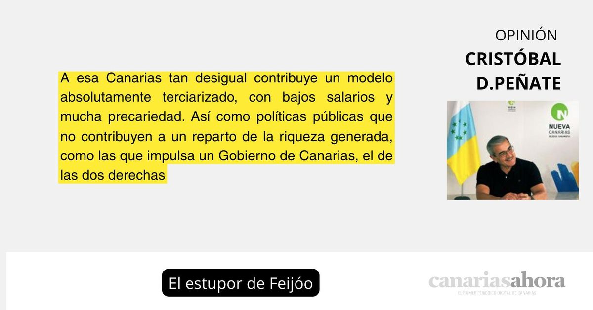 Modo canario, máxima desigualdad