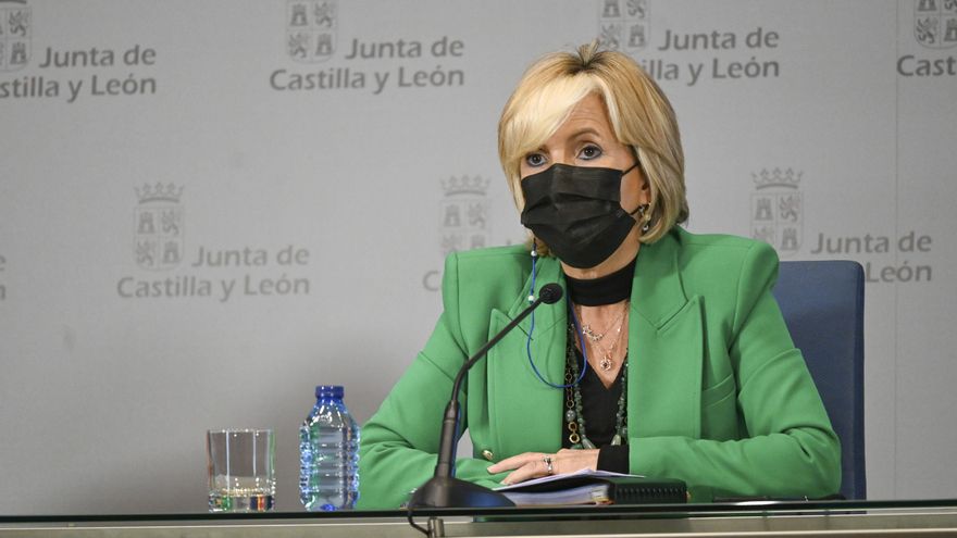 La consejera de Sanidad de Castilla y León, Verónica Casado, comparece para explicar la situación del coronavirus.