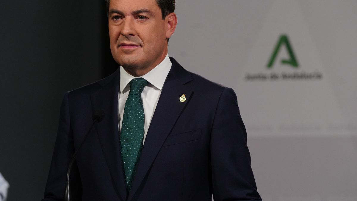 El presidente de la Junta de Andalucía, Juanma Moreno, en una foto de archivo.