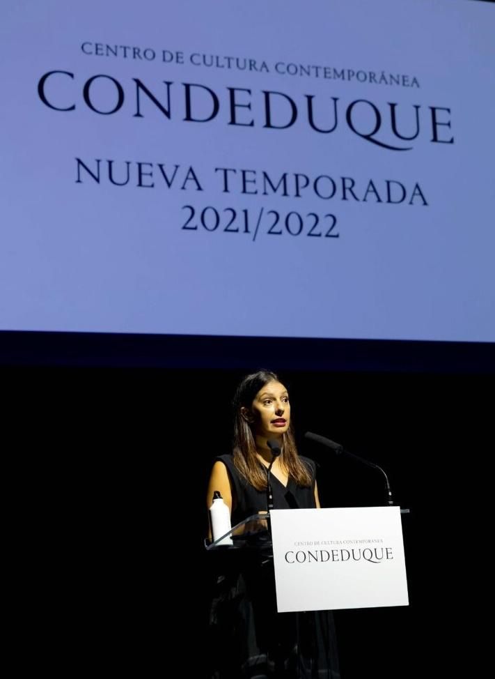Natalia Álvarez Simó, en la presentación de la temporada 2021-2022 de Condeduque