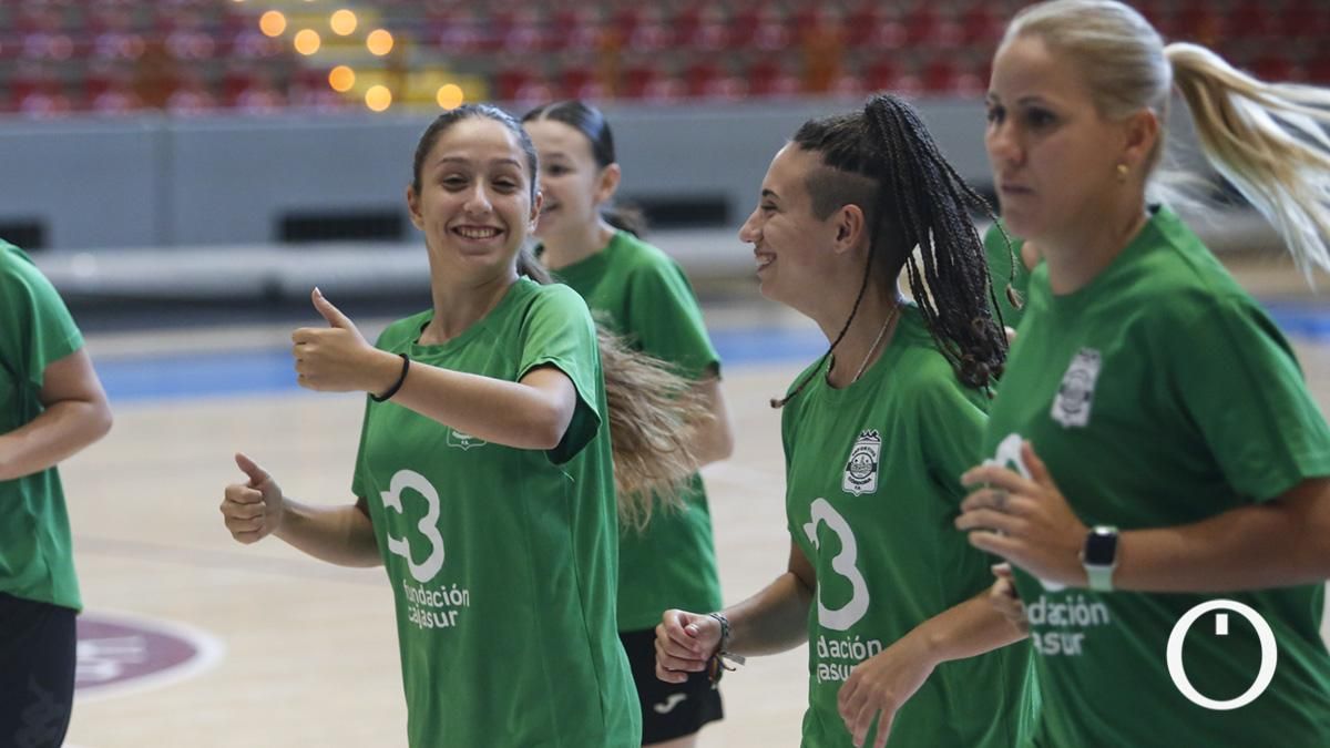 Entrenamiento del Deportivo Córdoba