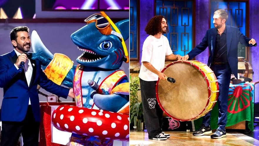 'Mask Singer 4' (14.7%) lidera en su estreno, afectado por el duelo del access que sigue ganando 'La Revuelta' (16.6%)