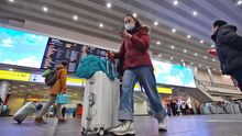 Aumenta el control sanitario y de cuarentena en el aeropuerto de Sheremetyevo (Moscú) debido al brote de coronavirus en China.