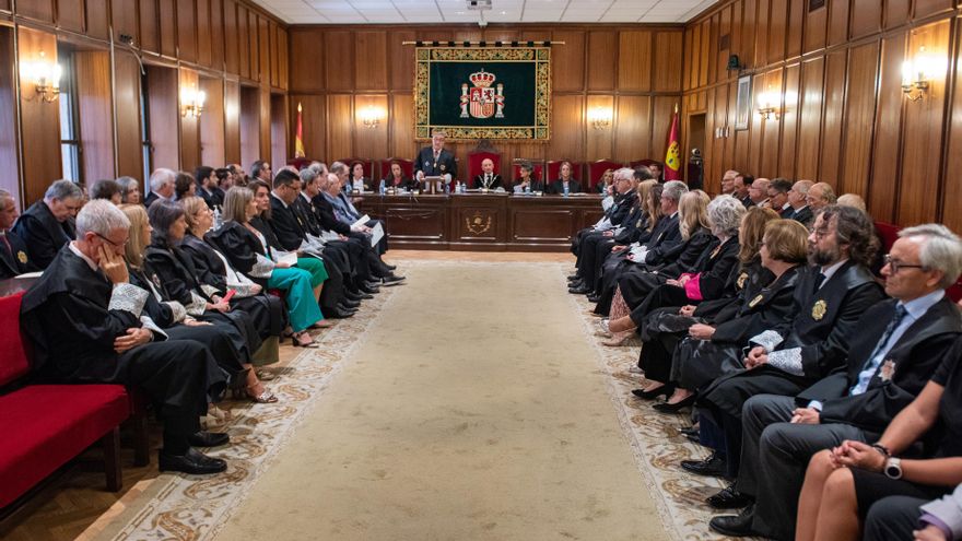 Acto de apertura del año judicial en la sede del Tribunal Superior de Justicia de Castilla- La Mancha
