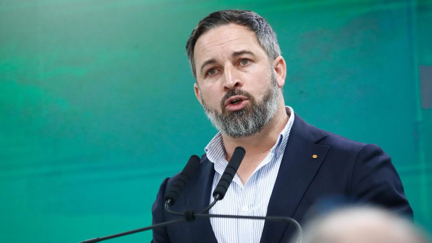 El presidente de Vox, Santiago Abascal, en una imagen de archivo.