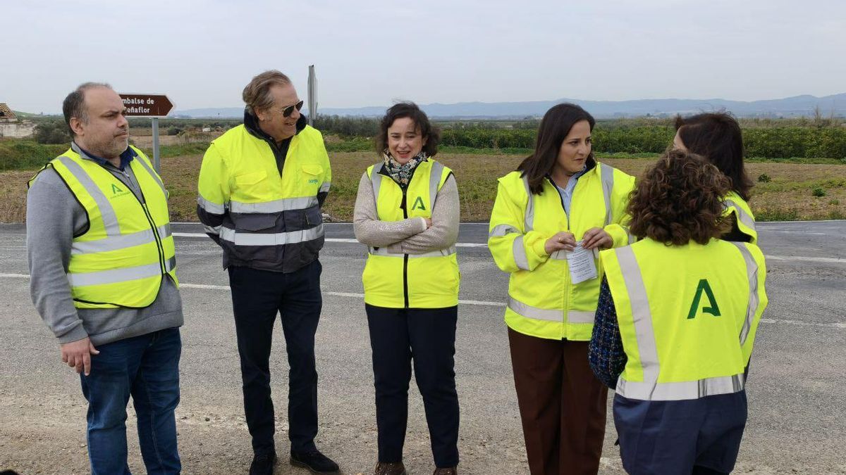 La Junta reabre parcialmente la A-3150 tras una rápida actuación frente a los daños del temporal