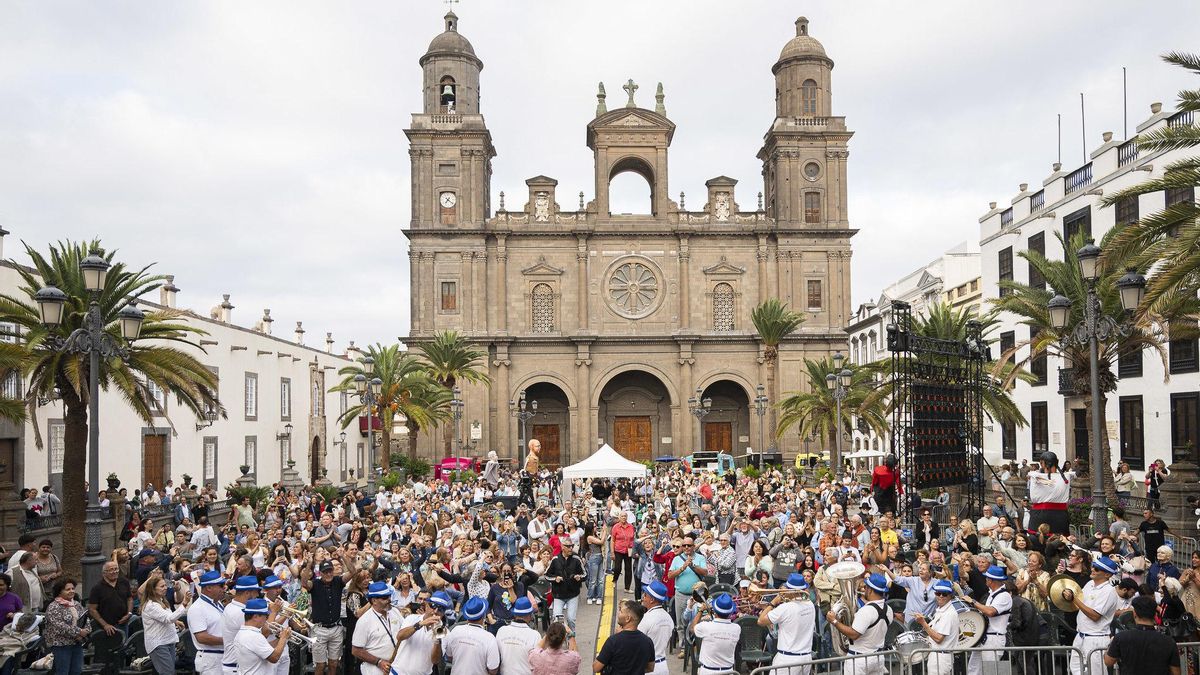 Celebración del festival Canariona.