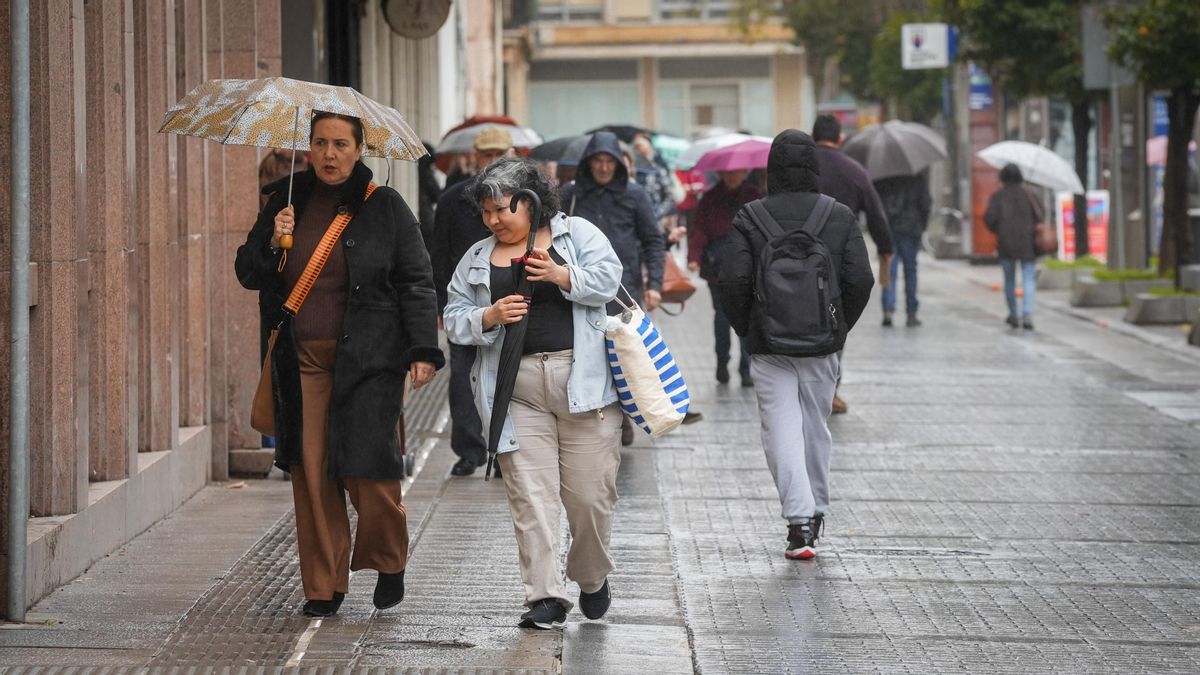 Fuertes temporales atlánticos de viento y lluvia azotarán la provincia de Córdoba durante esta semana