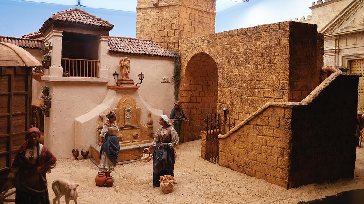 Inauguración del Belén de la Fundación Cajasol en Córdoba