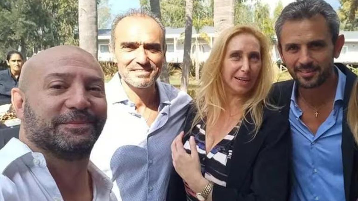 Diego Spagnuolo, Eduardo "Lule" Menem, Karina Milei y Martín Menem.