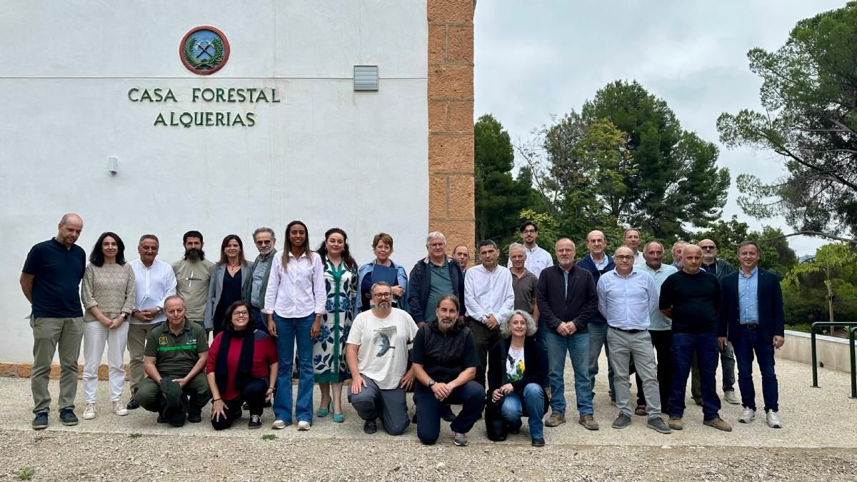 Reunión de la Junta rectora del Parque regional de Sierra Espuña, celebrada la pasada semana