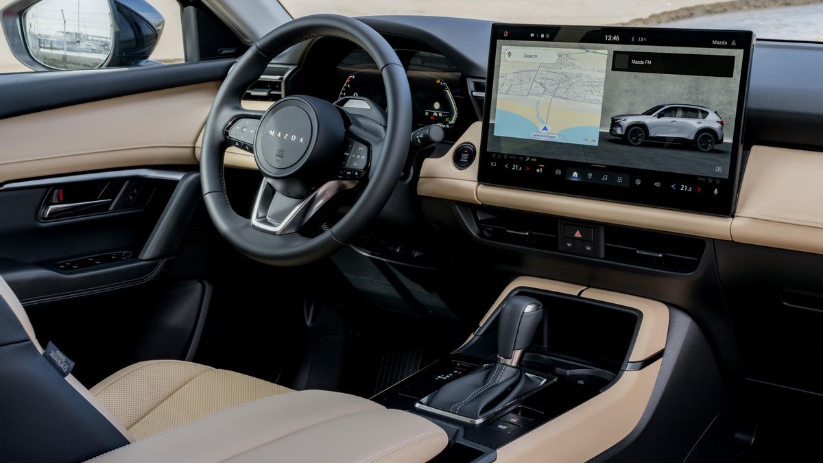 Interior del Mazda CX-5