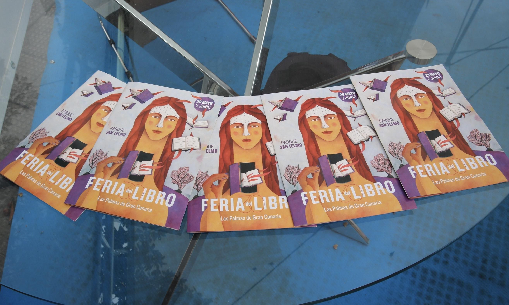 XXX Feria del Libro de Las Palmas de Gran Canaria, en el parque de San Temo. (Alejandro Ramos).