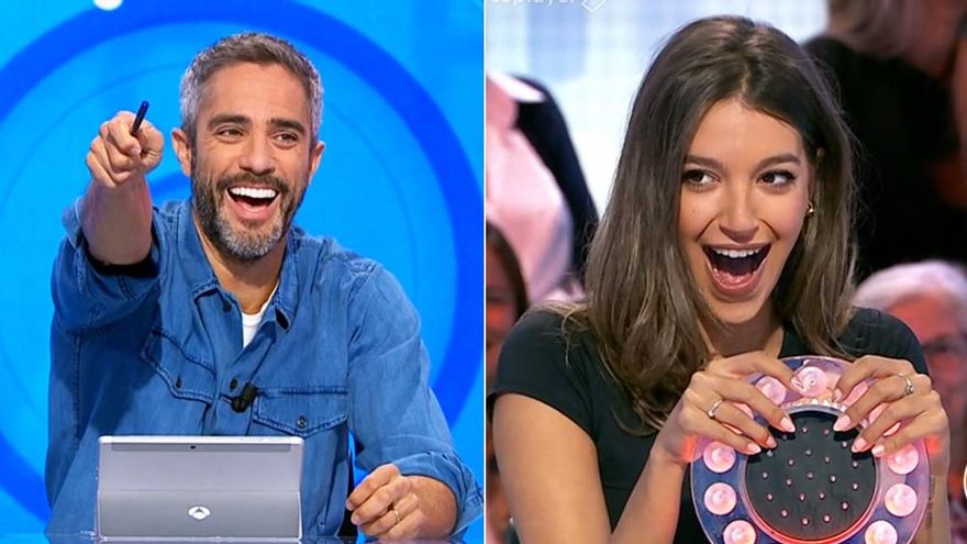 El 'pique' de Roberto Leal y Ana Guerra al reencontrarse en 'Pasapalabra': "¡Pues no se nota!"