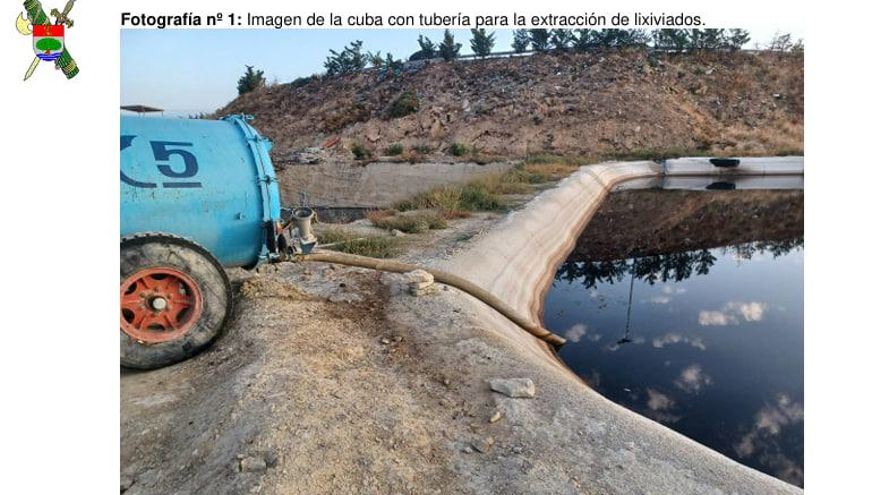 La Guardia Civil denunció dos veces en verano a la empresa cerrada en Navarra por irregularidades con los lixiviados