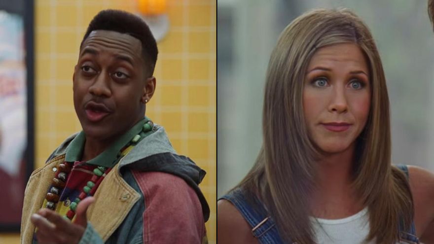 Jaleel White y Jennifer Aniston