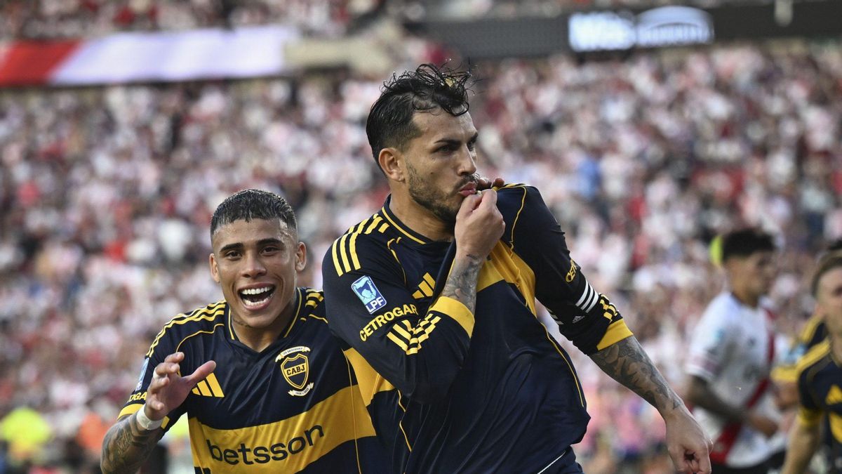 Boca ganó el Superclásico.