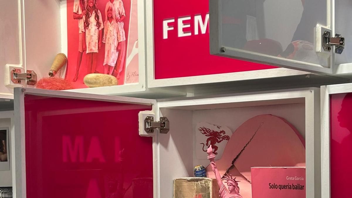 Una de las obras de la exposición de Verónica Ruth Frías en Rafael Botí.