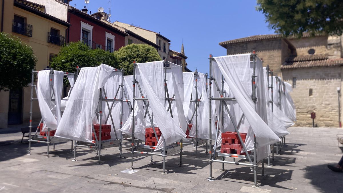 Montaje de Concéntrico 2026 en Logroño