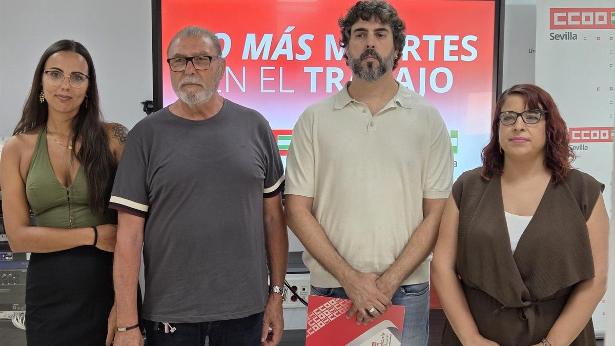 CCOO y UGT presentan una batería de propuestas para acabar con la siniestralidad laboral.