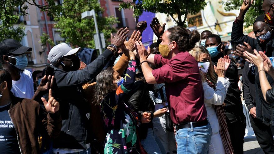 Iglesias reclama el voto el 4M como "garantía" de un Gobierno de izquierdas sin "complejos"