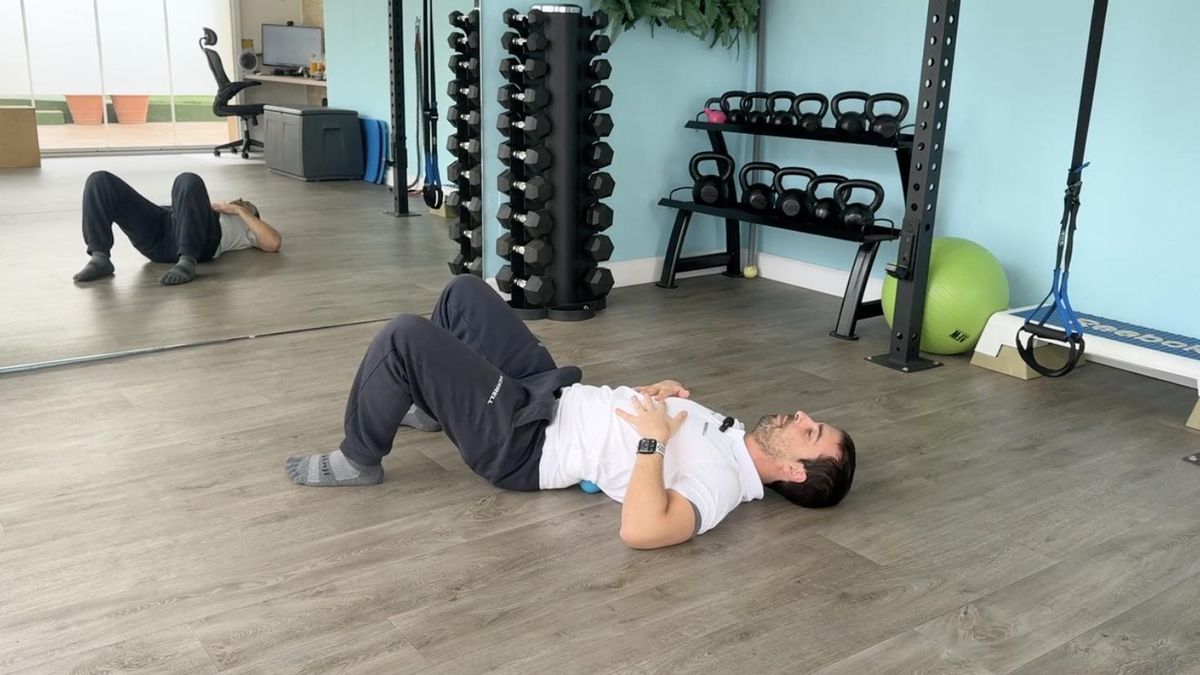 Liberación cuadrado lumbar.