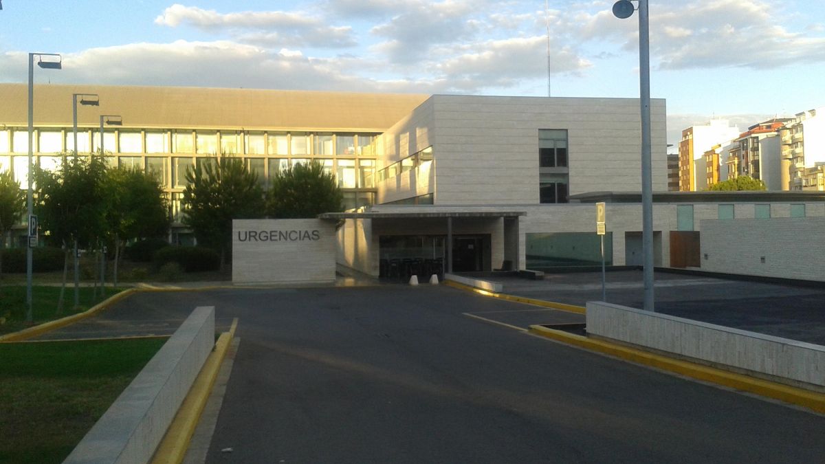 Acceso a urgencias del Hospital General de Castellón