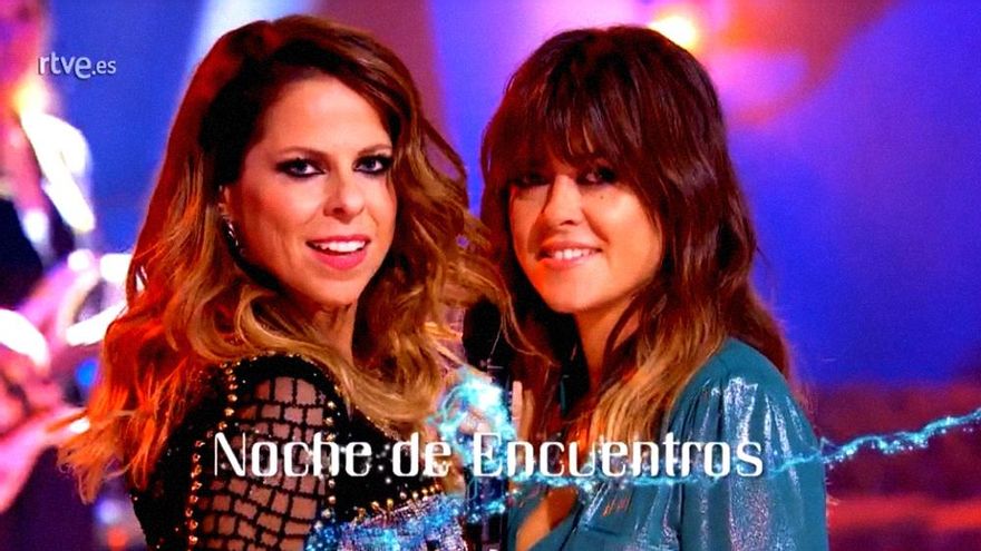 Pastora Soler y Vanesa Martín en "Noche de encuentros"