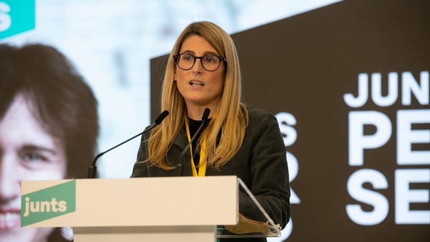 La vicepresidenta de JxCat, Elsa Artadi.