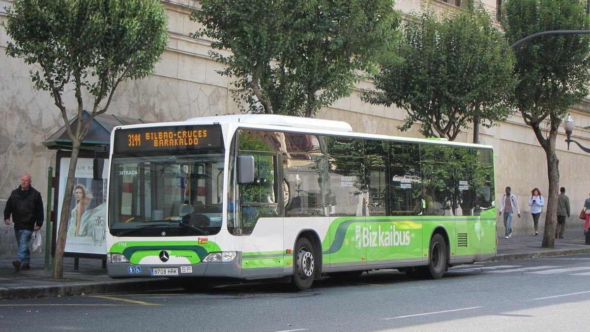 Los trabajadores de Bizkaibus están llamados este lunes a una nueva jornada de paros parciales