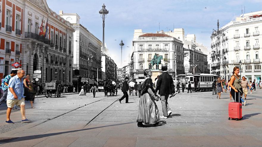 El proyecto 'refotográfico' que busca rescatar la historia de Madrid e inmortalizarla en un libro