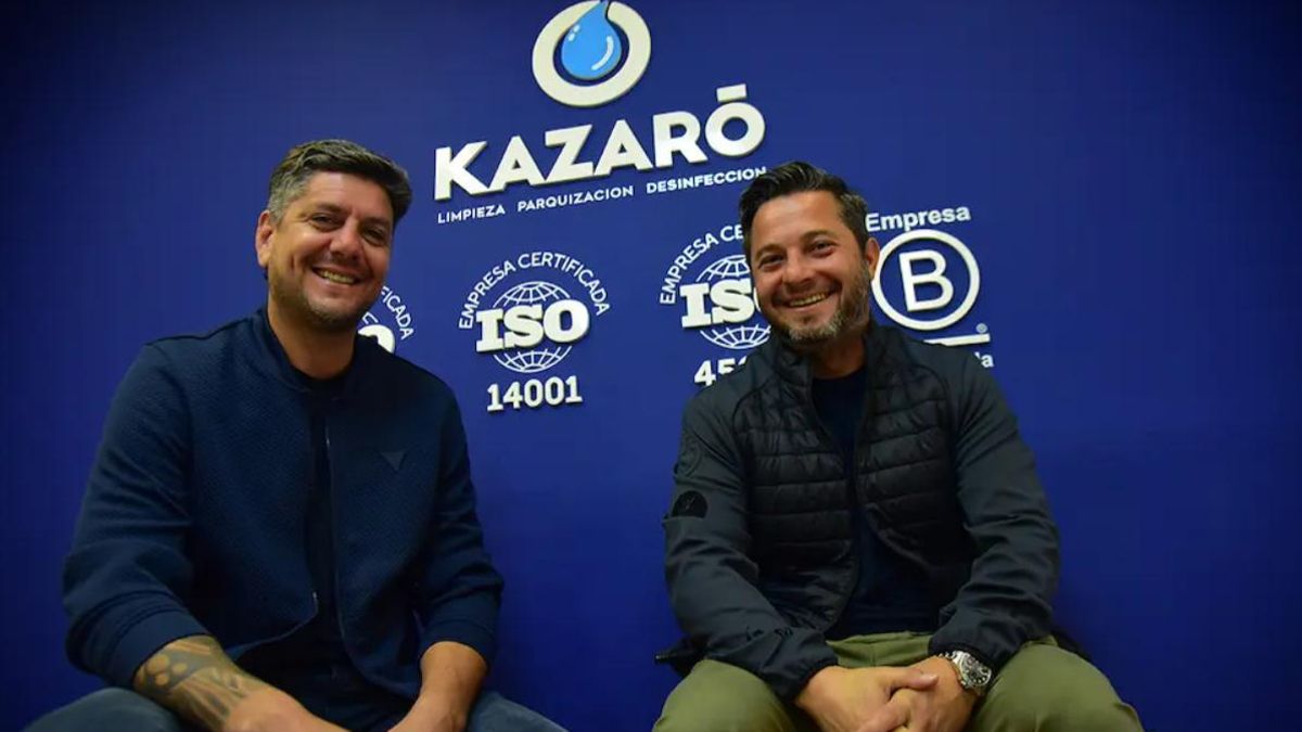 Lucas Dagatti y Tomás Romero, socios en Kazaró.