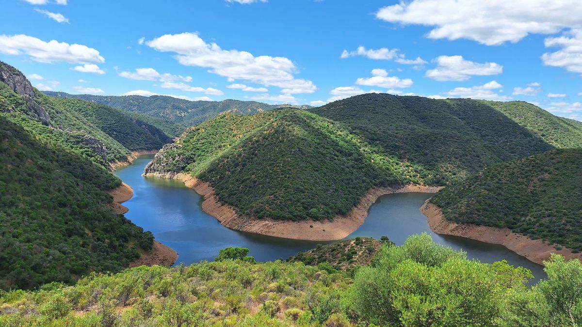 Colas del embalse de Bembezar, en Hornachuelos.