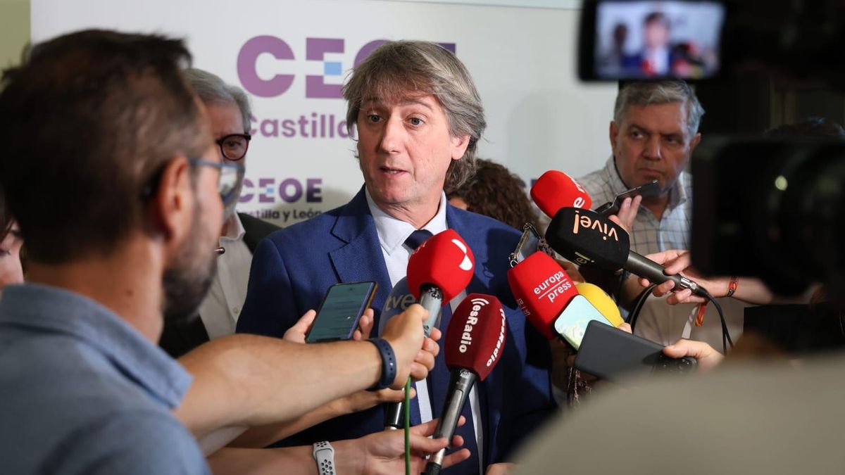 Carlos Martínez, secretario general del PSOE de Castilla y León