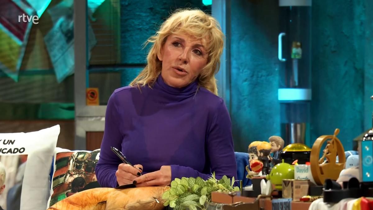 Ana Torroja habló en 'La Revuelta' de su título de marquesa y contestó por escrito a la pregunta "de siempre" sobre Mecano