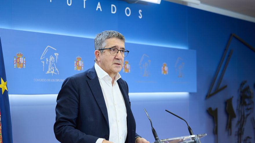 Archivo - El portavoz del PSOE en el Congreso, Patxi López