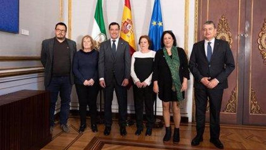 Moreno sella la paz con las hermanas García Caparrós