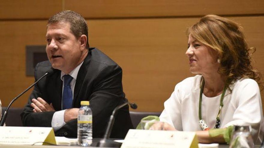 Emiliano García-Page con Aurelia Sánchez