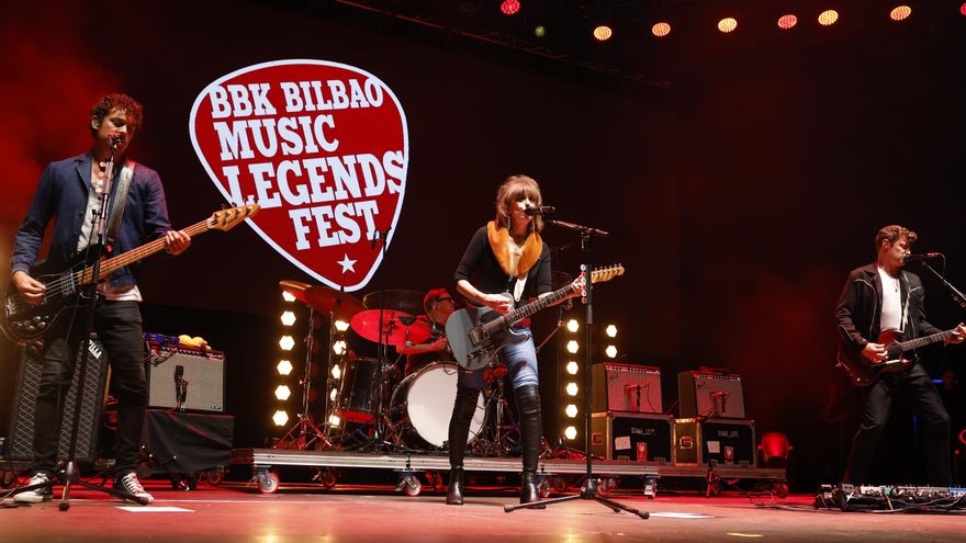 Y la Jefa de Pretenders mandó rockanrolear