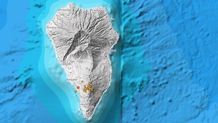 El IGN registra un terremoto de 3,3 en Fuencaliente, La Palma