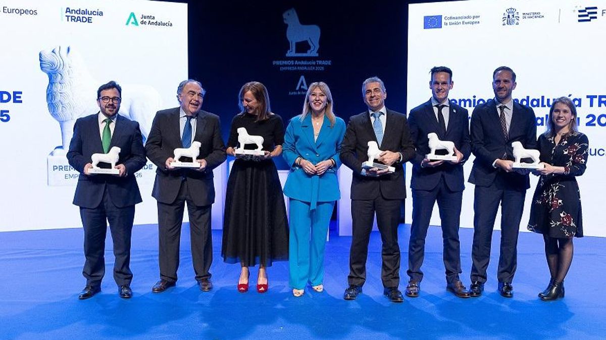 El talento y la innovación se reúnen en la gala de los Premios Andalucía TRADE a la Empresa Andaluza 2025
