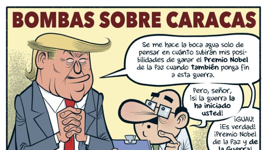 Bombas sobre Caracas