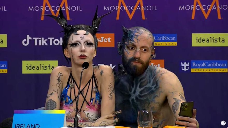 Bambie Thug, representante de Irlanda en Eurovisión 2024, denuncia que la UER censuró sus mensajes pro Palestina