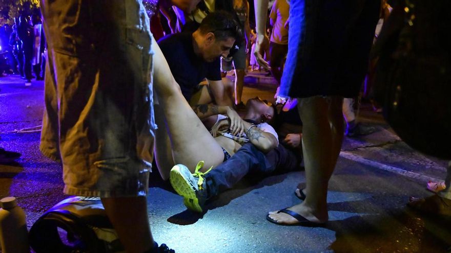 Una vintena de ferits a la marxa de Palma contra la turistificació estudien denunciar les càrregues policials