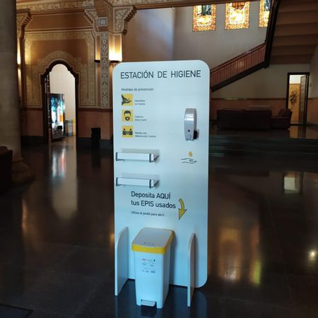 El colegio mayor Ramón Llull en Barcelona. 