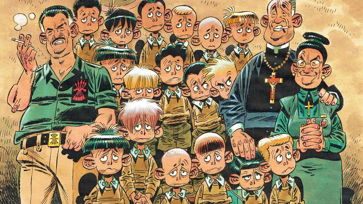 La obra cumbre de Carlos Giménez sobre el hambre y el maltrato a los niños de la posguerra: "Si no lo cuento, no lo cuenta nadie"