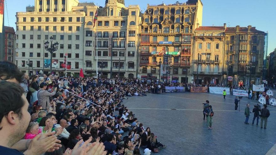 Manifestación de esta tarde en Bilbao