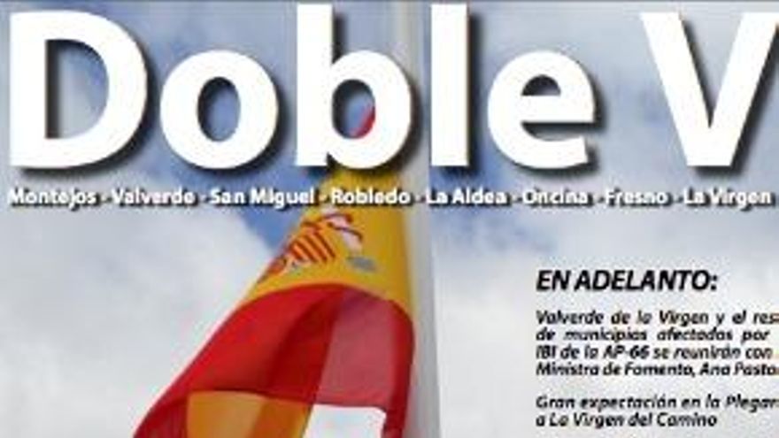 portada del primer número de la revista Doble V.