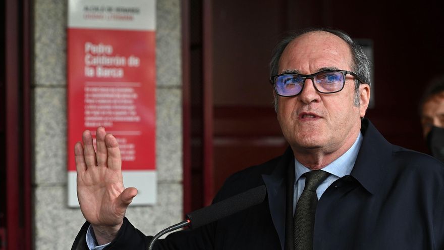 El candidato del PSOE a la Comunidad de Madrid, Ángel Gabilondo, este jueves en Alcalá de Henares. EFE/Fernando Villar