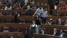 Podemos abandona el pleno tras no poder replicar a Hernando (PP)